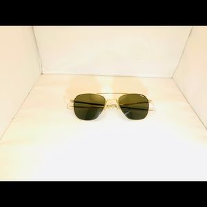 Randolph RE 23K Gold Aviators Sunglasses